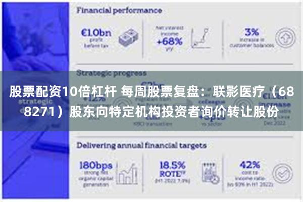 股票配资10倍杠杆 每周股票复盘：联影医疗（688271）股东向特定机构投资者询价转让股份