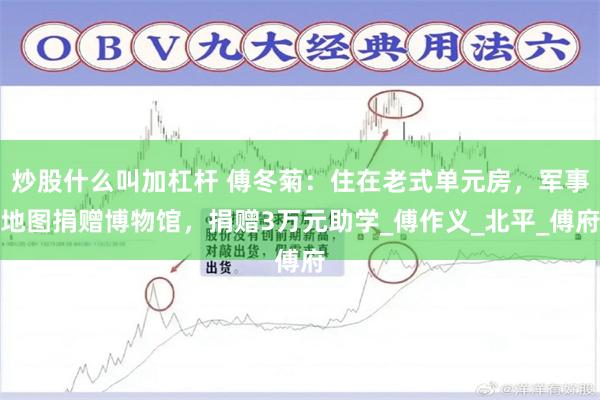 炒股什么叫加杠杆 傅冬菊：住在老式单元房，军事地图捐赠博物馆，捐赠3万元助学_傅作义_北平_傅府